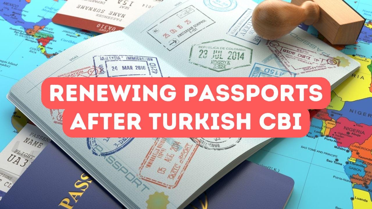 投资入籍土耳其后更新护照